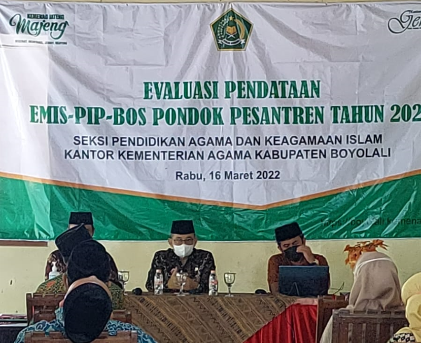 Perkuat Data Emis Pesantren Madin Dan Lpq Kemenag Boyolali Adakan Kegiatan Evaluasi Pendataan 5707